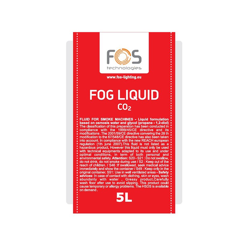 FOS Fog Liquid CO2 - płyn do mgły 5L - 2