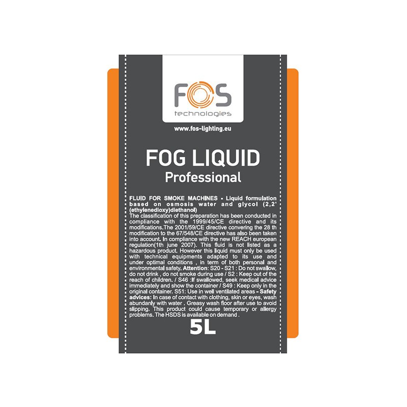 FOS Fog Liquid Professional - płyn do mgły 5L - 2