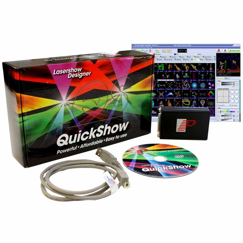 FOS QUICK SHOW PANGOLIN - system sterowania laserem - 1