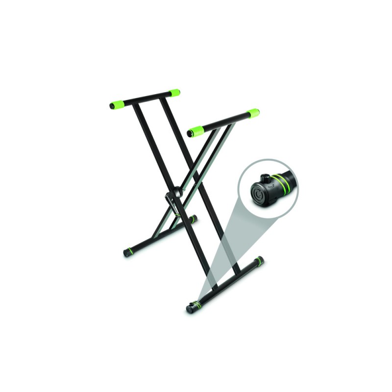 Gravity KSX 2 RD SET 2 - Stojak na klawiaturę oraz półka pomocnicza zestaw - 4