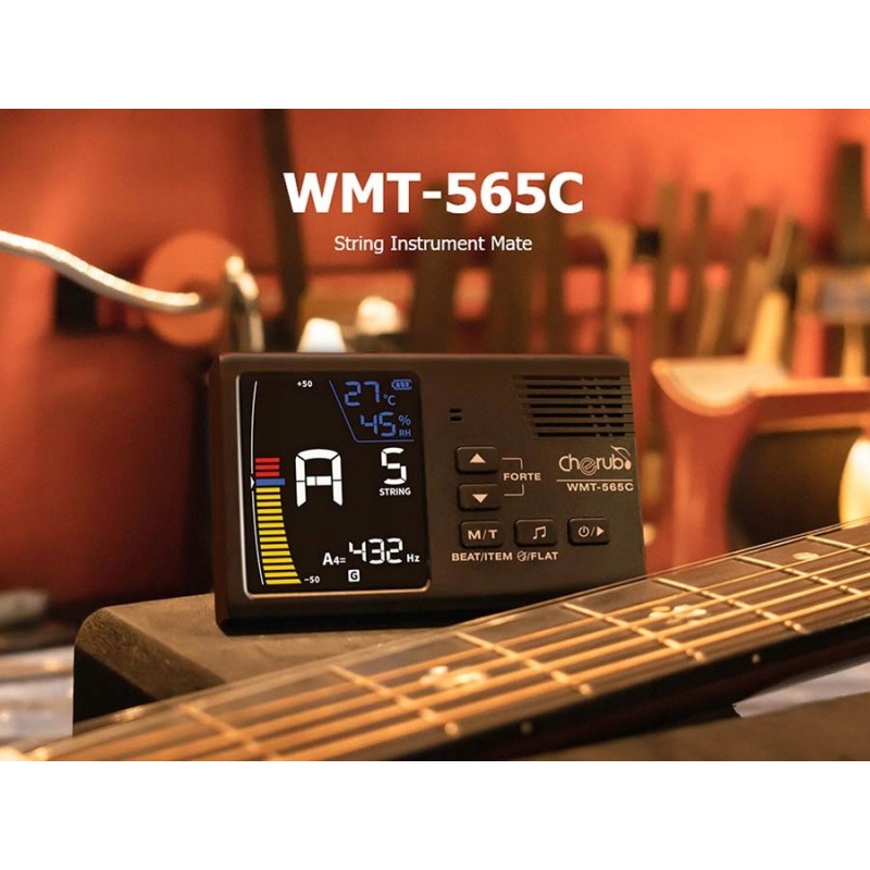 Cherub WMT-565C Tuner Metronom Higrometr - 4