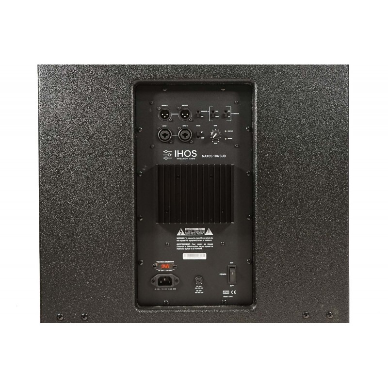 IHOS Naxos 18A Sub - 18-calowy subwoofer aktywny - 5