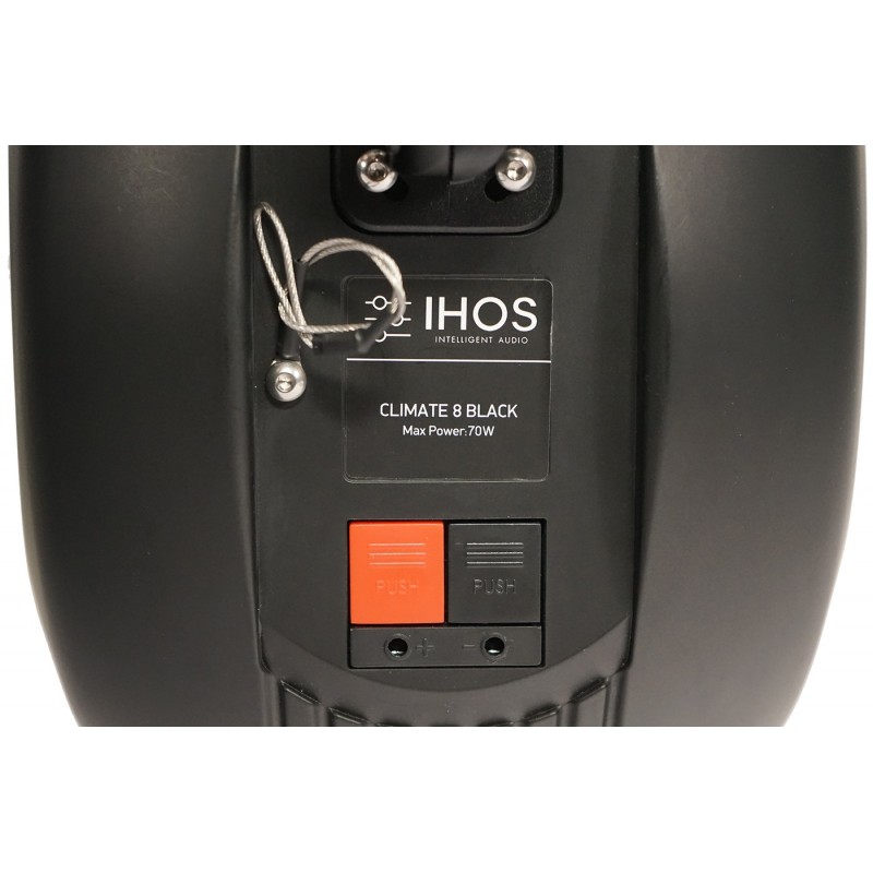 IHOS Climate 8 Black - 8-calowy głośnik instalacyjny - 4