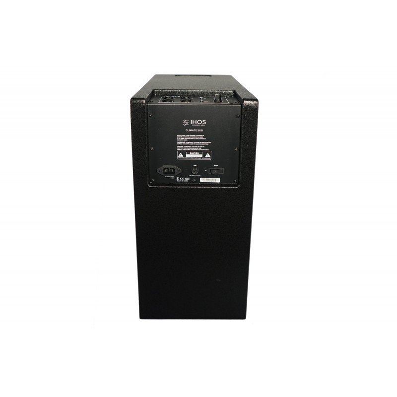 IHOS Climate Sub Black - 10-calowy subwoofer instalacyjny - 2