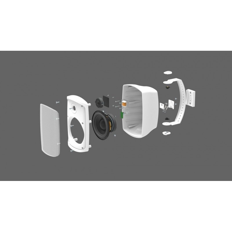 Monacor WALL-08T/SW - para kolumn instalacyjnych - 2