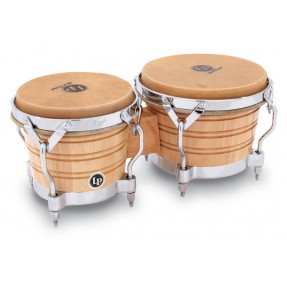 Latin Percussion LP201A-2 - Bongo Generation II Wood - 1
