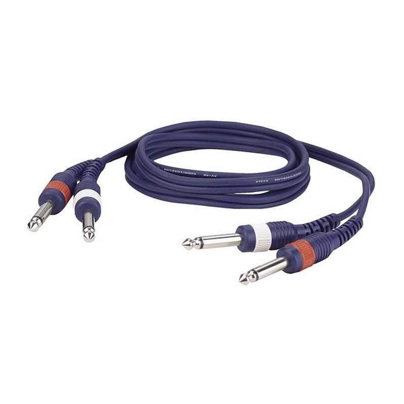 DAP AUDIO FL22150 - Kabel 2x JACK - 2 x JACK 1,5 m