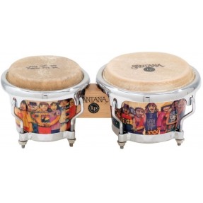 Latin Percussion LPM200-AW - Bongo Mini Tunable - 1