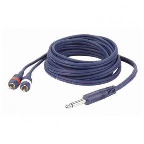 DAP AUDIO FL33150 - kabel Mono Jack - 2x RCA 1,5m