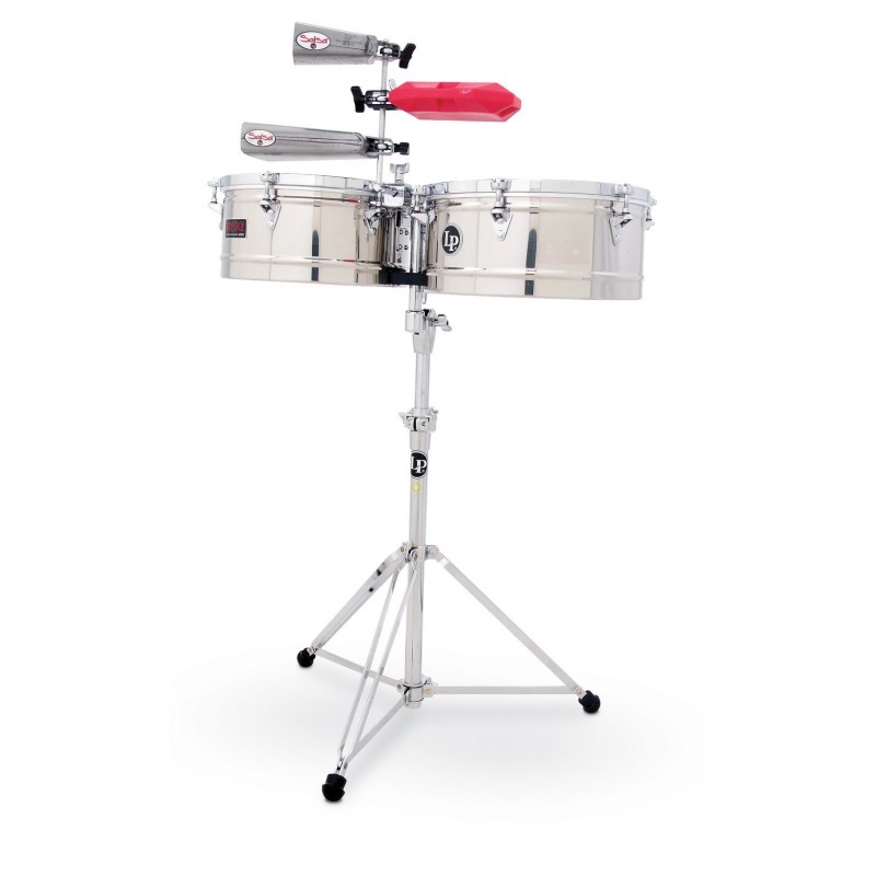 Latin Percussion LP1314-S - Timbalesy Prestige Stainless Steel - 2
