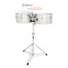 Latin Percussion LP256-S - Timbalesy Tito Puente Stainless Steel - 2