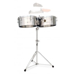 Latin Percussion LP257-S - Timbalesy Tito Puente Stainless Steel - 1