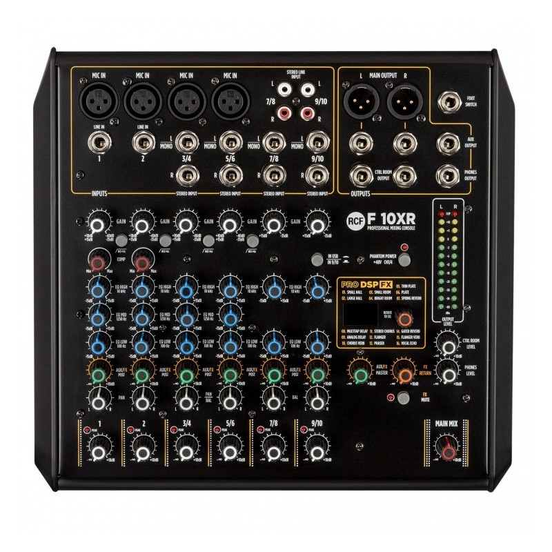 RCF F10XR - mikser analogowy