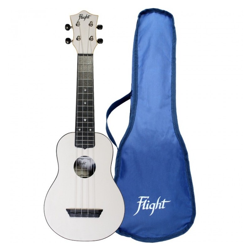FLIGHT TUS35 WH - ukulele sopranowe z pokrowcem