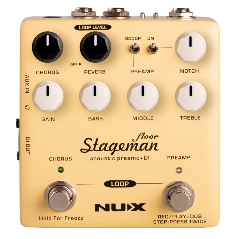 NUX NAP-5 Stageman Floor – preamp akustyczny