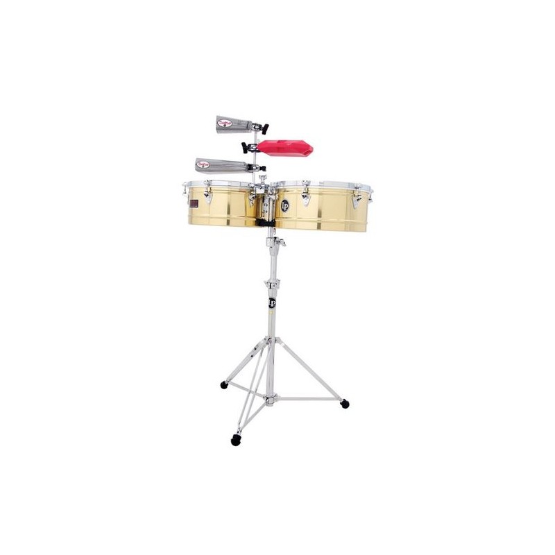 Latin Percussion LP1314-B - Timbalesy Prestige Solid Brass - 1