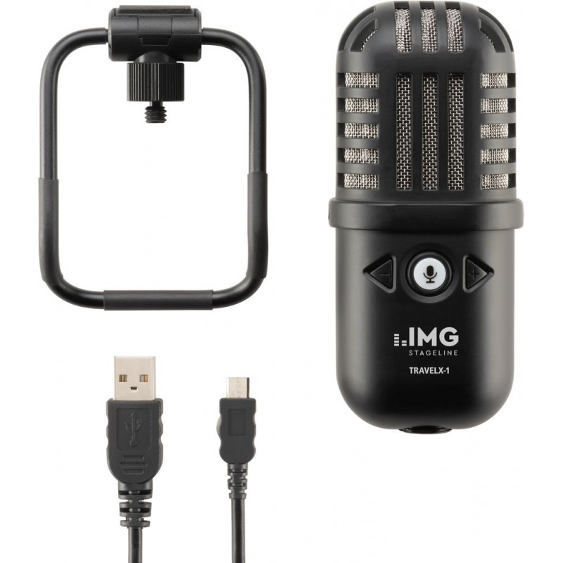 IMG Stage Line TRAVELX-1 - Mikrofon małomembranowy USB - 7