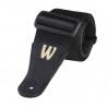 Warwick Nylon Bass Strap - Black, Gold Embossing pasek basowy - 1