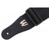 Warwick Nylon Bass Strap - Black, Gold Embossing pasek basowy - 4