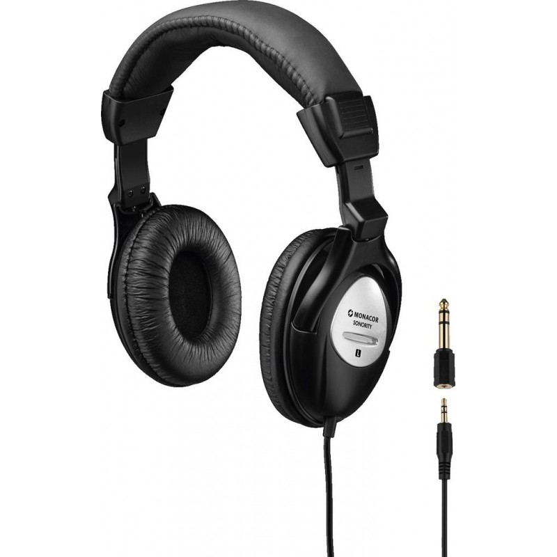 Monacor SONORITY - Słuchawki HiFi stereo - 1
