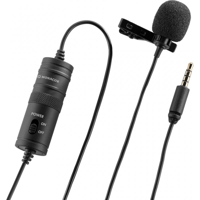 Monacor TRAVEL-CLIP - Mikrofon krawatowy - 5
