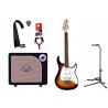 Gitara elektryczna + wzmacniacz 15W zestaw 1220 - 1