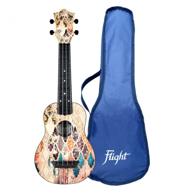 Flight TUS40 Granada - ukulele sopranowe z pokrowcem
