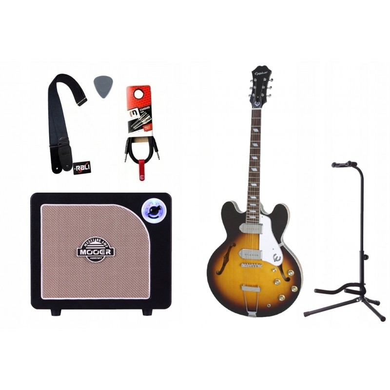 Gitara elektryczna + wzmacniacz 15W zestaw 1245 - 1