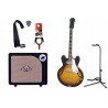 Gitara elektryczna + wzmacniacz 15W zestaw 1245 - 1