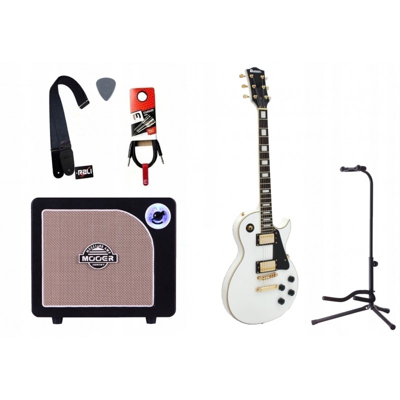 Gitara elektryczna + wzmacniacz 15W zestaw 1247 - 1