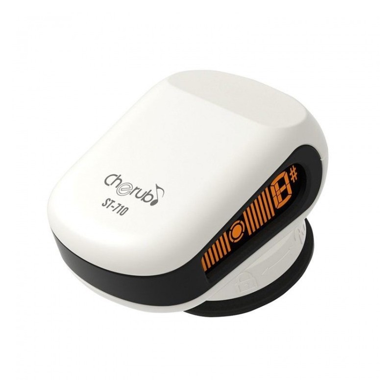 CHERUB ST-710 BK WH - tuner, stroik