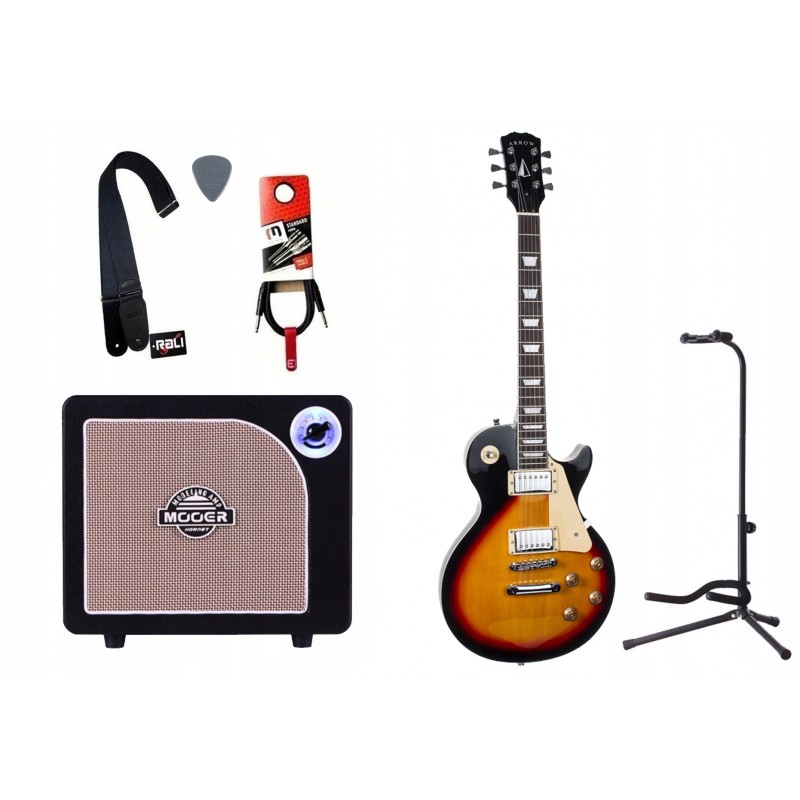 Gitara elektryczna + wzmacniacz 15W zestaw 1251 - 1
