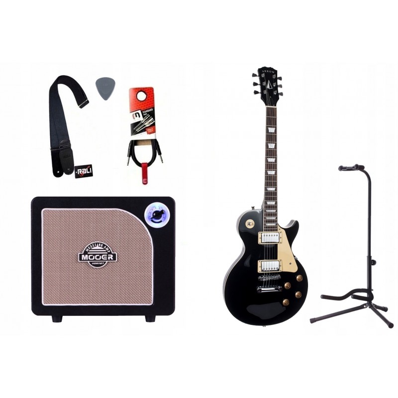Gitara elektryczna + wzmacniacz 15W zestaw 1252 - 1