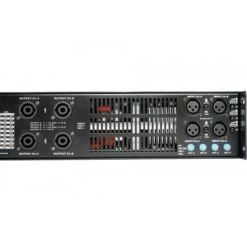 IHOS D4004 - 4-kanałowy wzmacniacz klasy D - 2