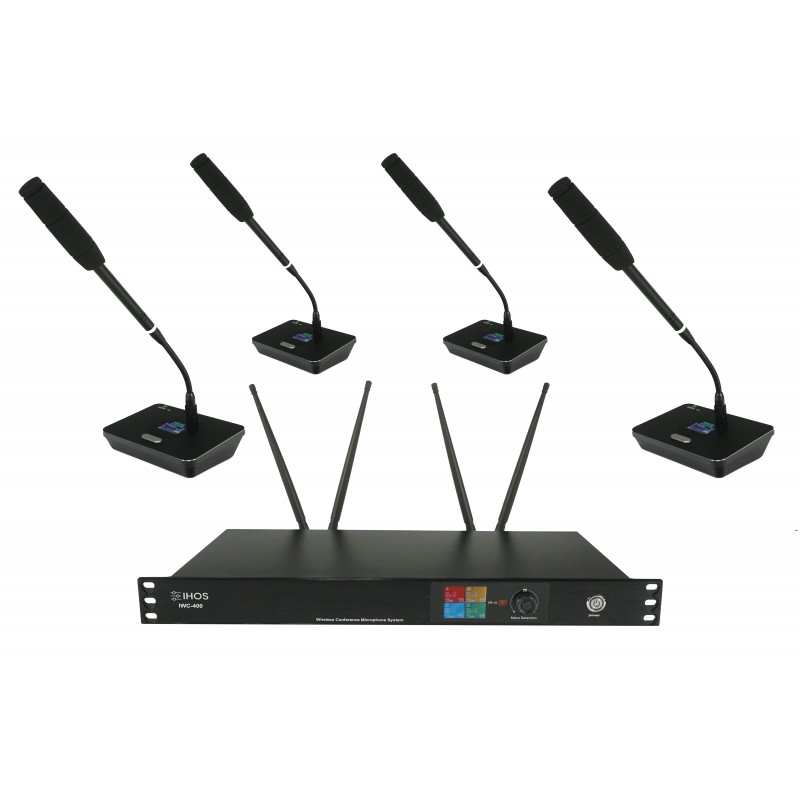 IHOS IWC-400 - bezprzewodowy system mikrofonów konferencyjnych - 1