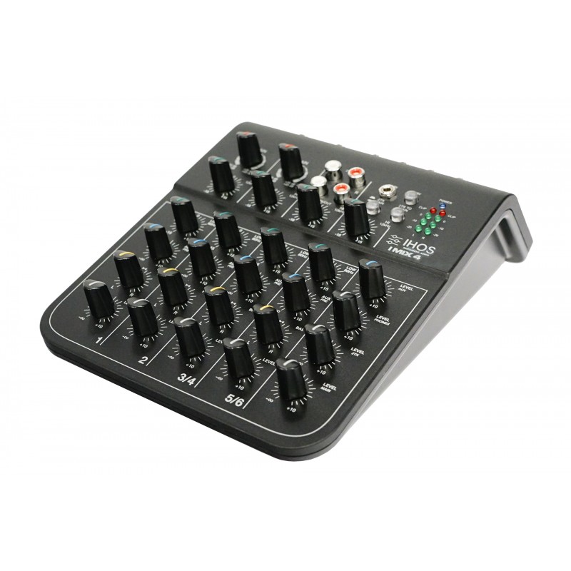 IHOS I MIX 4 - mikser audio, 2 wejścia mono + 2 wejścia stereo - 1