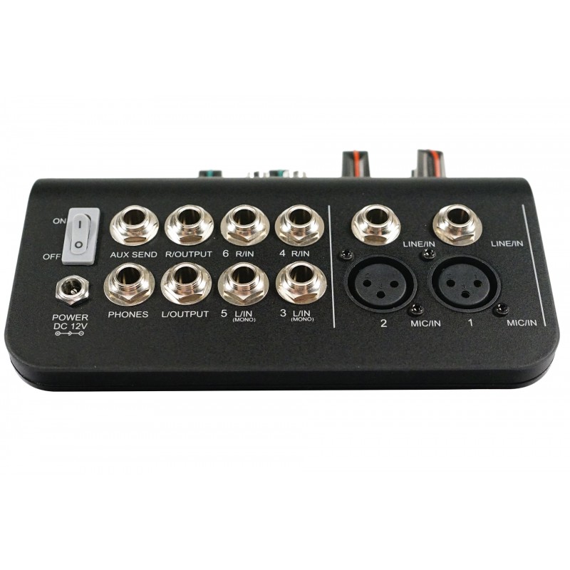 IHOS I MIX 4 - mikser audio, 2 wejścia mono + 2 wejścia stereo - 4