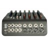 IHOS I MIX 6 - mikser audio, 4 wejścia mono + 2 wejścia stereo - 2