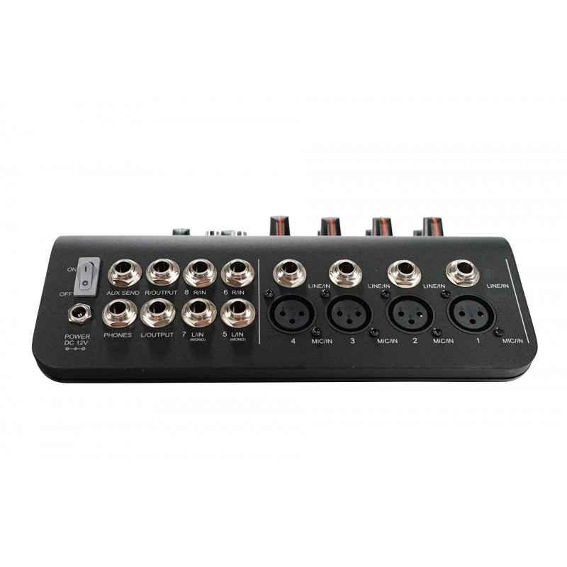 IHOS I MIX 6 - mikser audio, 4 wejścia mono + 2 wejścia stereo - 5