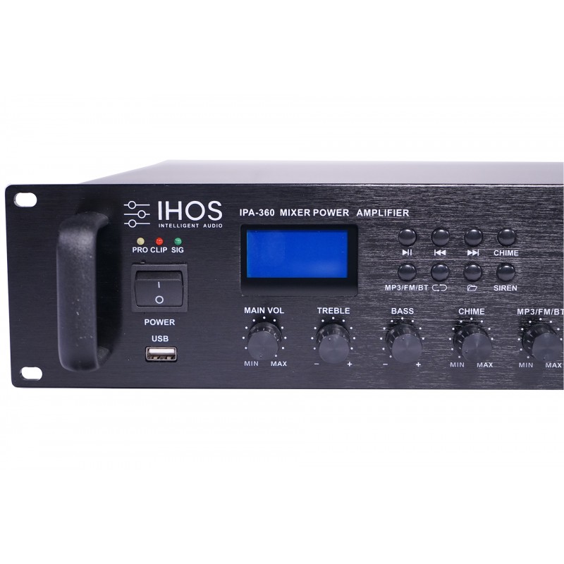IHOS IPA-360 - wzmacniacz miksujący - 4