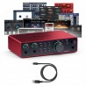 Focusrite Scarlett 2i2 4th Gen - Interfejs audio USB - 1