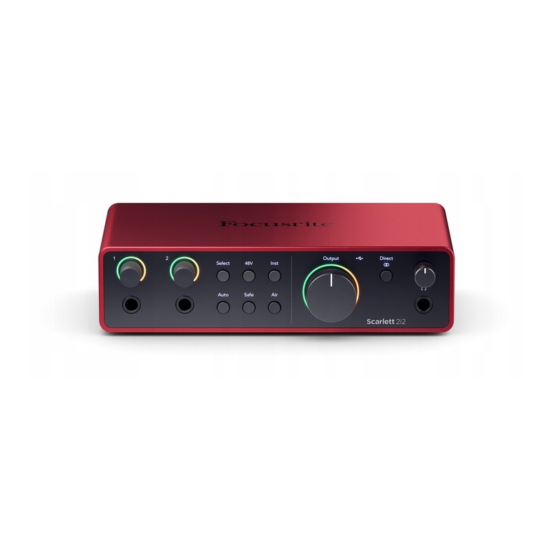 Focusrite Scarlett 2i2 4th Gen - Interfejs audio USB - 6