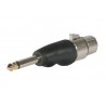 IHOS IC-ADPT-XLR-F2MNJACK - adapter XLR (żeński) do gniazda mono 6,3 mm - 3