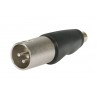 IHOS IC-ADPT-XLR-M2F.RCA - adapter XLR (męski) na RCA (żeński) - 1