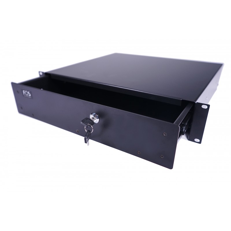 IHOS IRack DRW 2U - szuflada rack 2U z zamkiem na klucz - 2