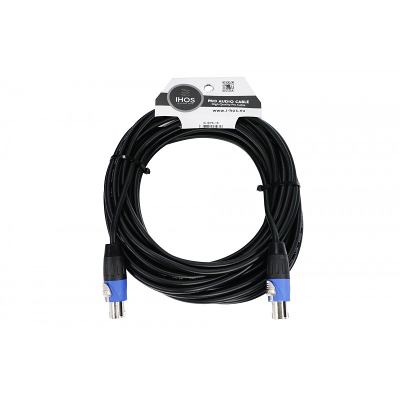 IHOS IC-SPK-10 - kabel speacon męski 4P do żeńskiego 4P, 10m - 1