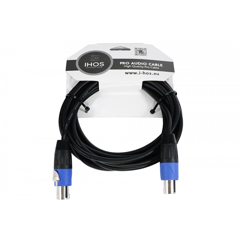 IHOS IC-SPK-5 - kabel speacon męski 4P do żeńskiego 4P, 5m - 1