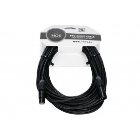 IHOS IC-XLRB-10 - kabel mikrofonowy, XLR męski na XLR żeński, 10m - 1