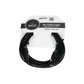 IHOS IC-XLRB-5 - kabel mikrofonowy, XLR męski na XLR żeński, 5m - 1