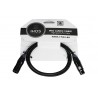 IHOS IC-XLRB-1 - kabel mikrofonowy, XLR męski na XLR żeński, 1m - 1